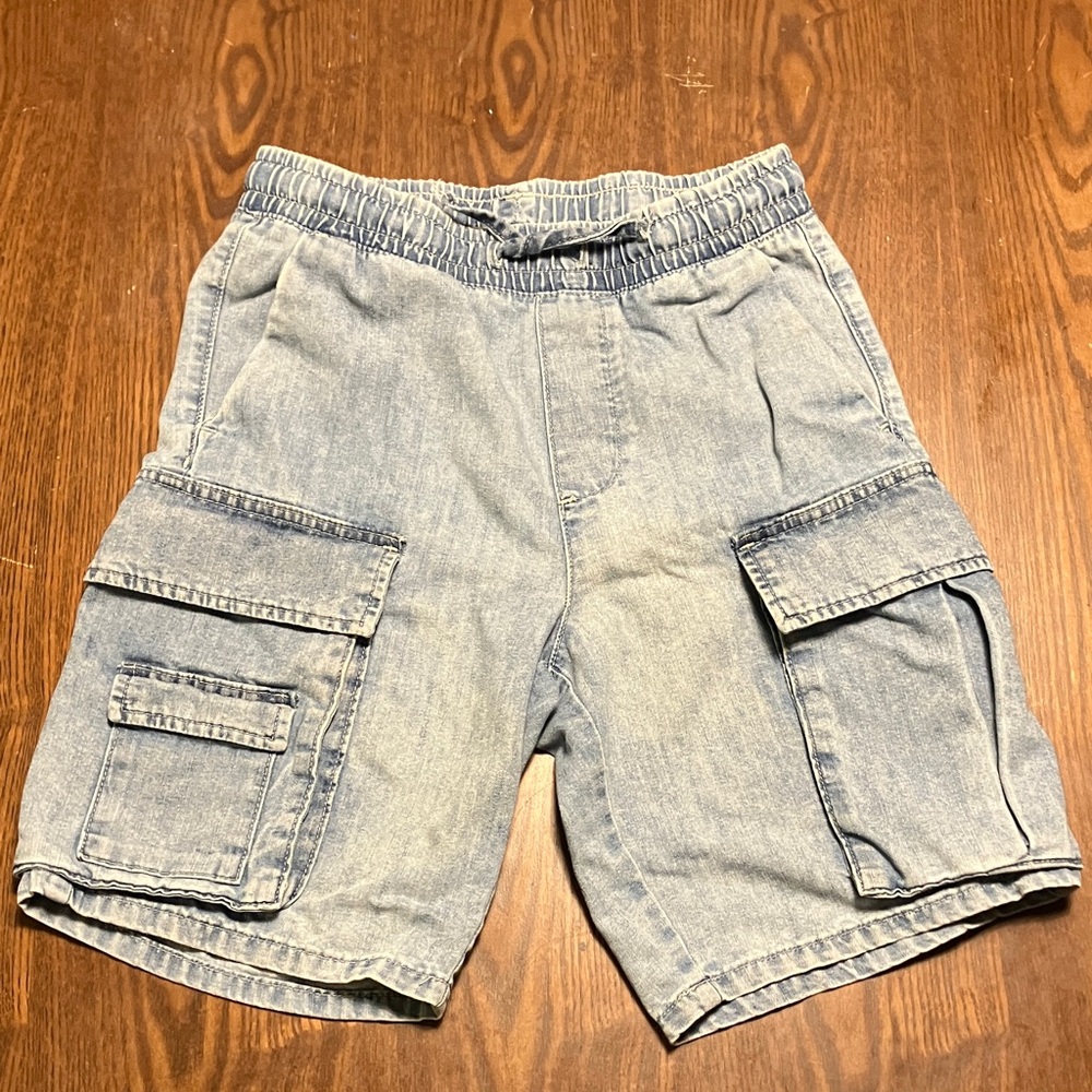 H&M Kids Light Blue Cargo Shorts